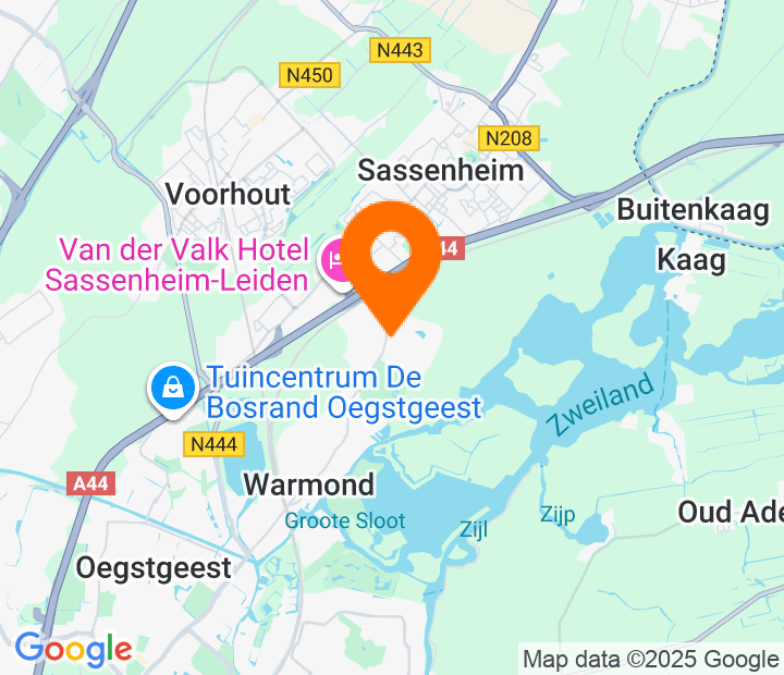 Google Map of 52.208379,4.512224