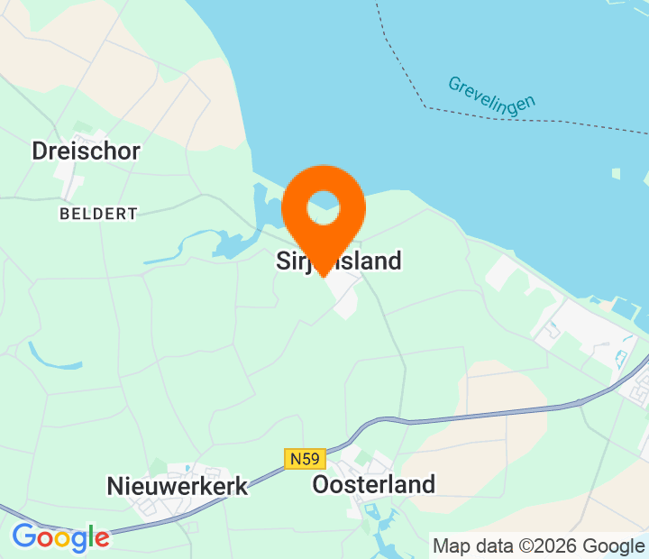 Google Map of 51.67404,4.028545