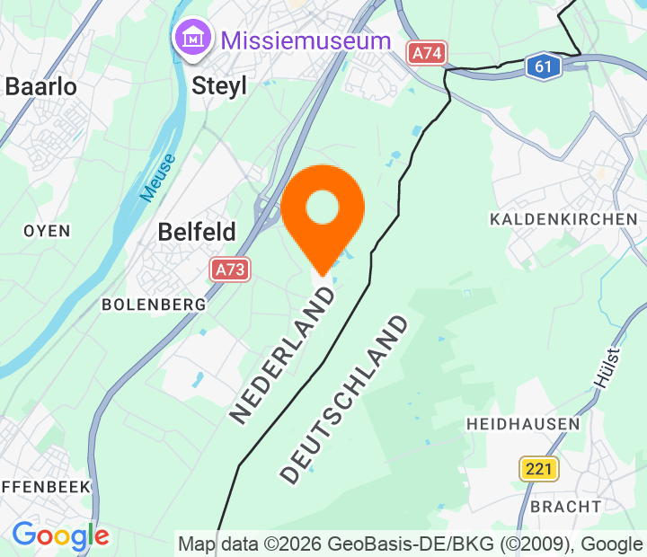 Google Map of 51.308034246011,6.1450870992267