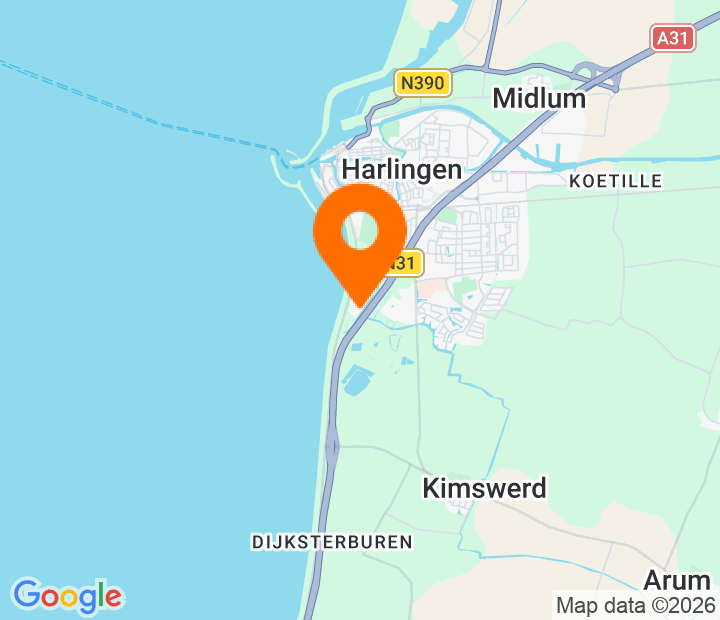 Google Map of 53.160155264159,5.4180681897608