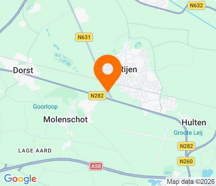 Google Map of 51.5827013051,4.9068196565218