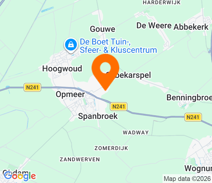 Google Map of 52.706414,4.963279