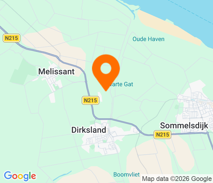 Google Map of 51.76435,4.102233