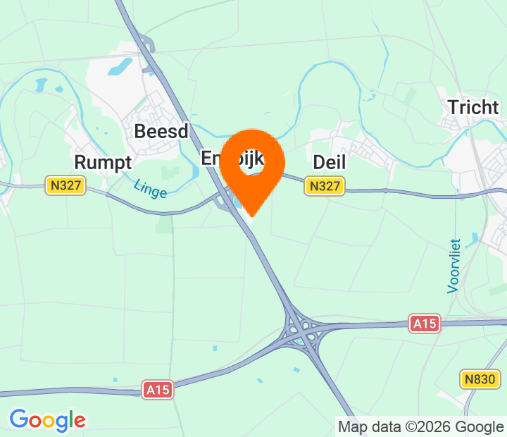Google Map of 51.874391025339,5.2163163937986