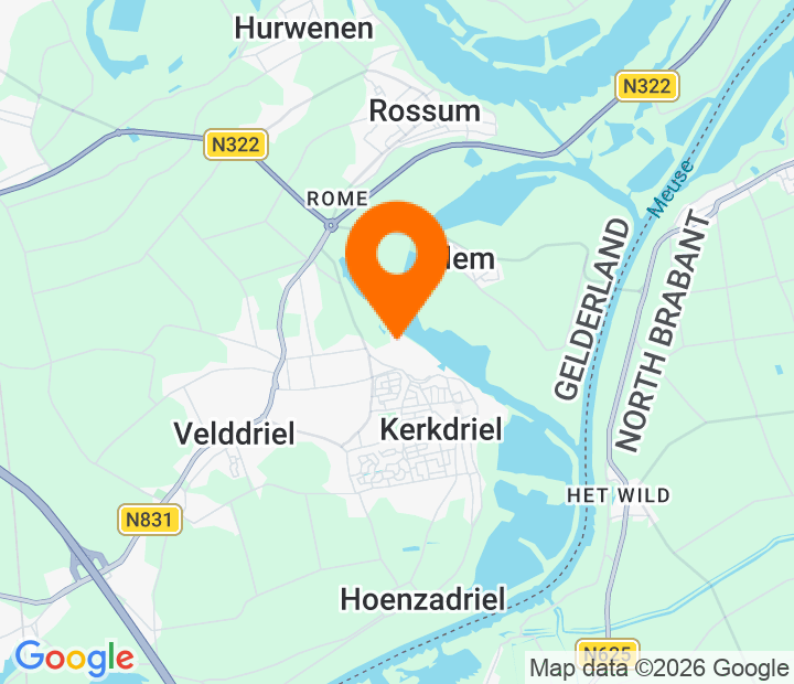 Google Map of 51.779612363383,5.3312278088611