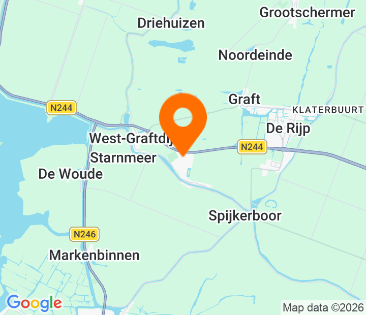 Google Map of 52.550307359454,4.8114200818635
