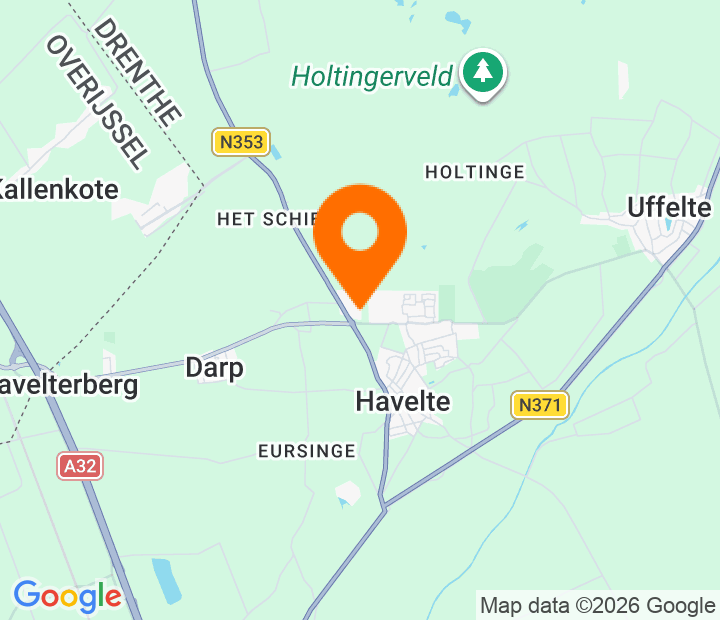 Google Map of 52.780680997158,6.2286558988533