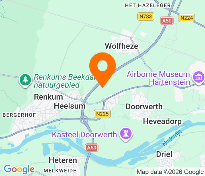 Google Map of 51.986709325252,5.7748238048247