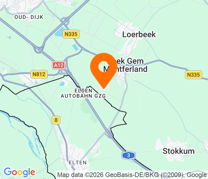 Google Map of 51.899963568341,6.1780633609562