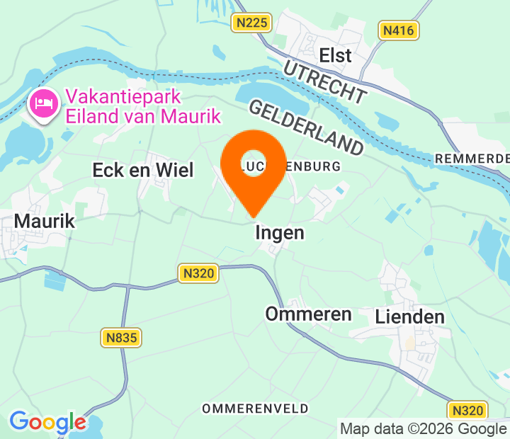 Google Map of 51.962085197407,5.4806874604714