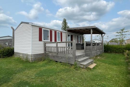 Leuk chalet met 3 slaapkamers op familiecamping, Zeeland